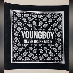 Original Youngboy never broke again flag from diamond teeth samurai video